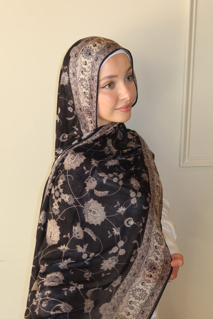 Black Taupe Pashmina