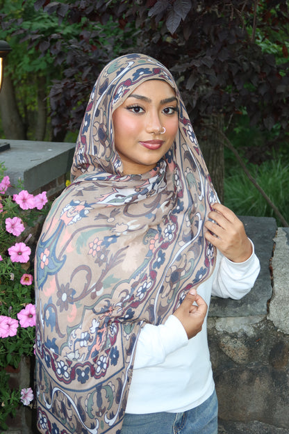 Golden Serenity Pashmina
