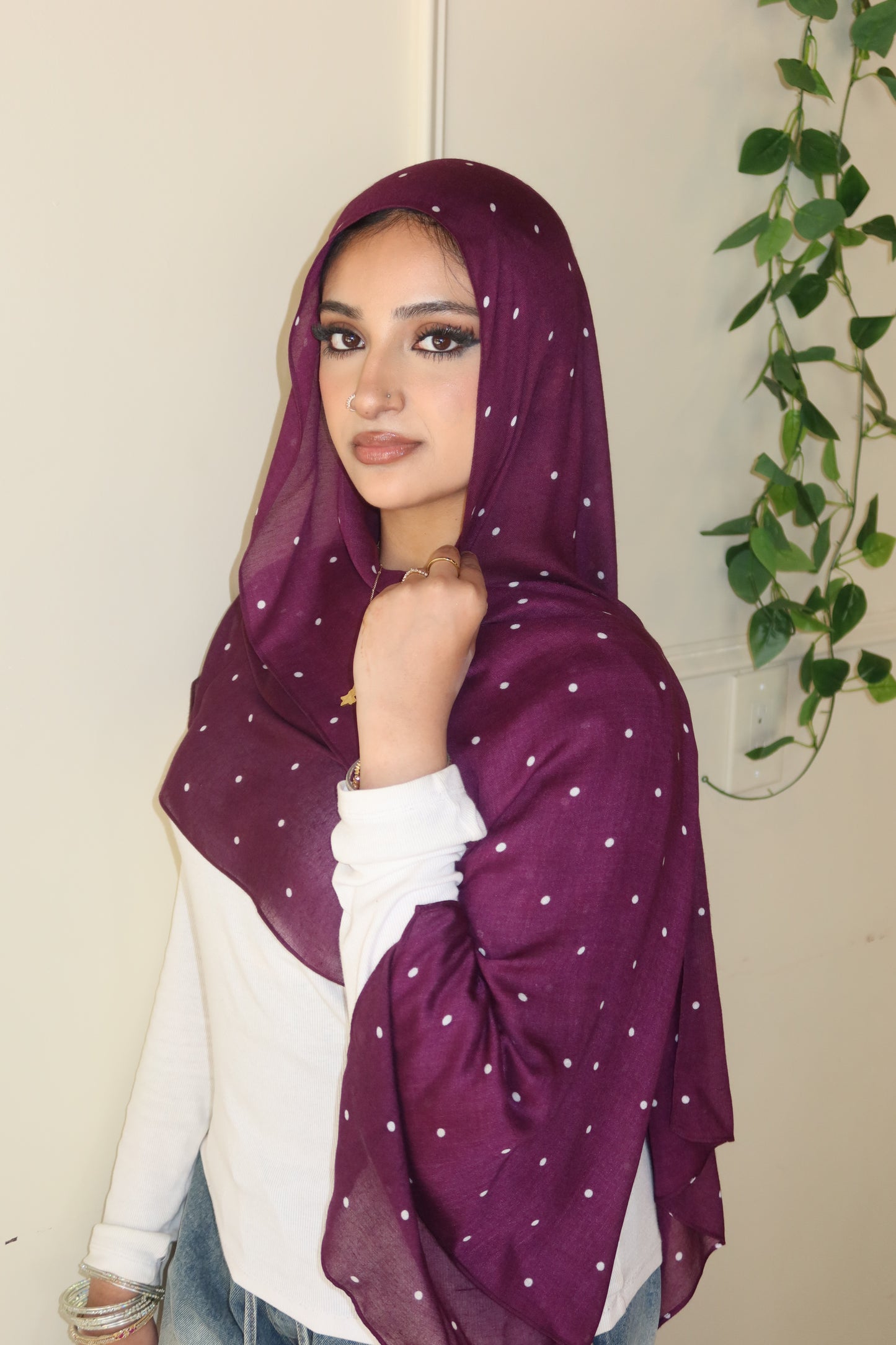 Purple Polka Dot