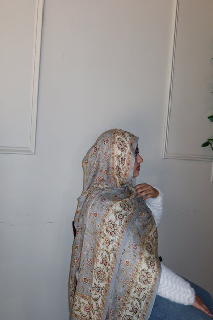 Frosted Dove Pashmina