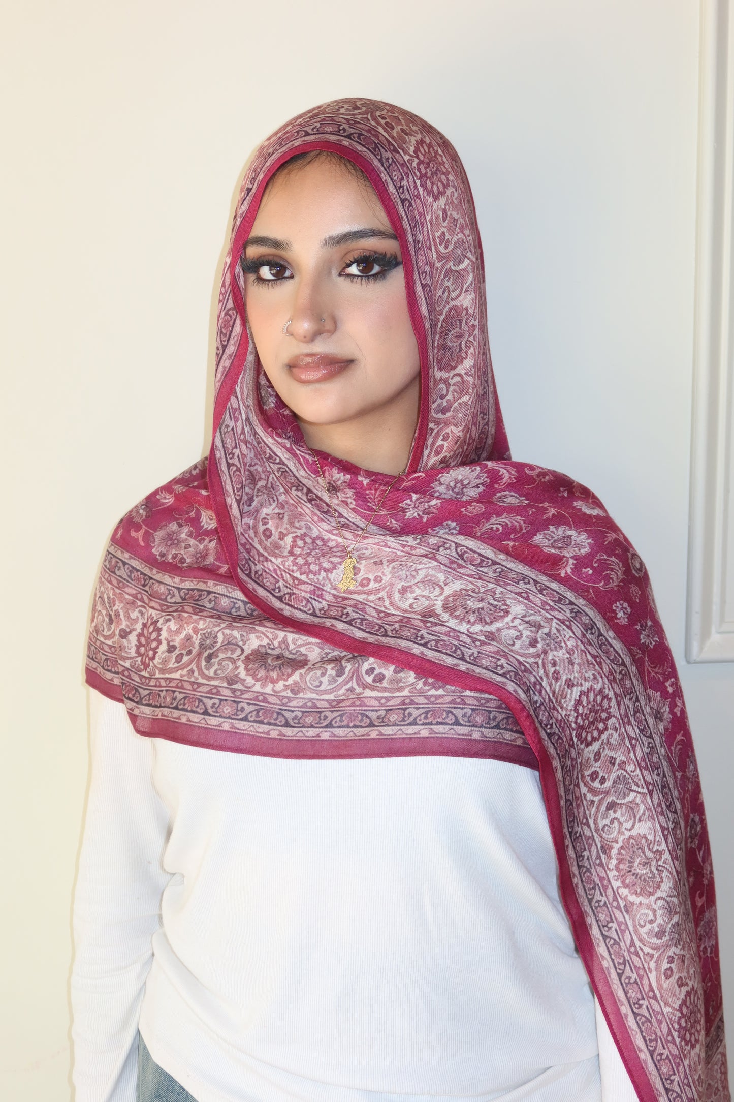 Fuchsia Pashmina