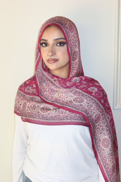 Fuchsia Pashmina