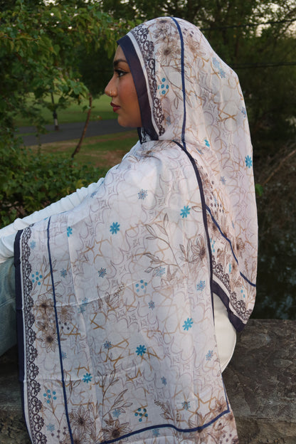 Crystal Pearl Pashmina