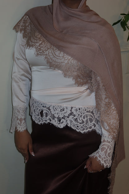 Nude Mink Lace