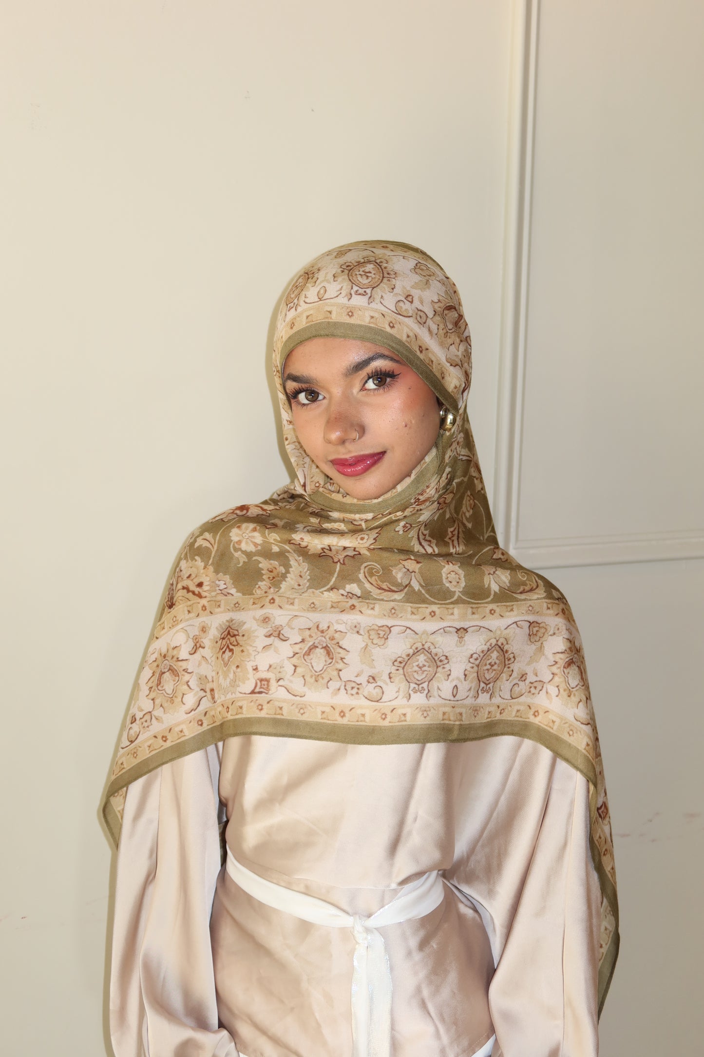 Olive Heirloom Pashmina