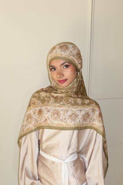 Olive Heirloom Pashmina
