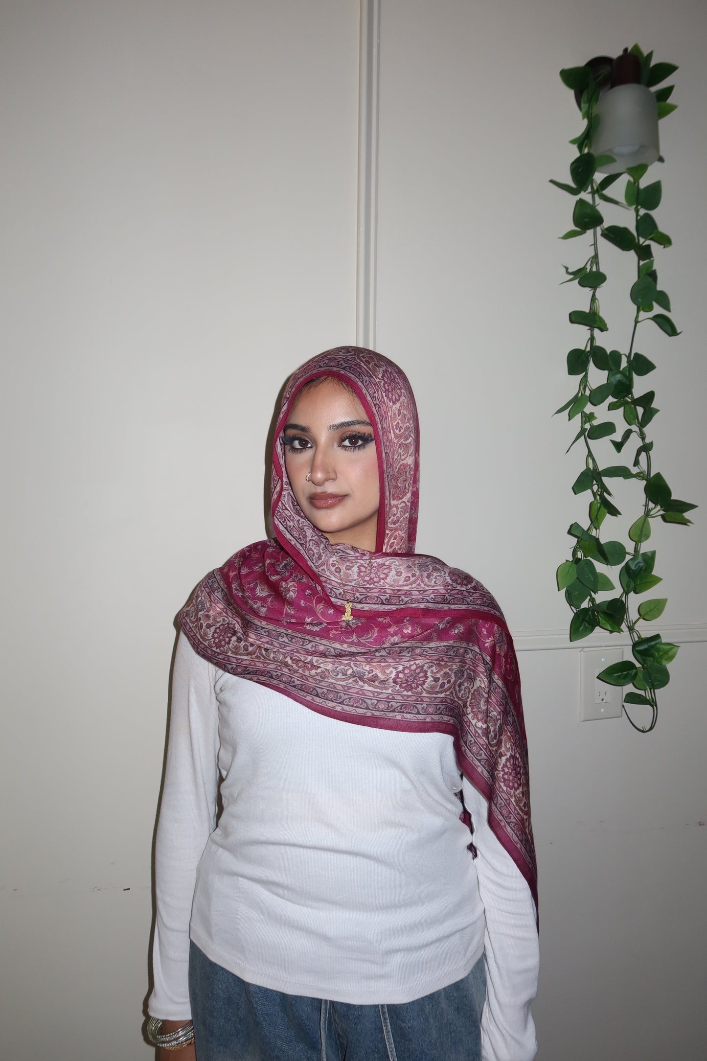 Fuchsia Pashmina