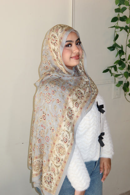 Frosted Dove Pashmina