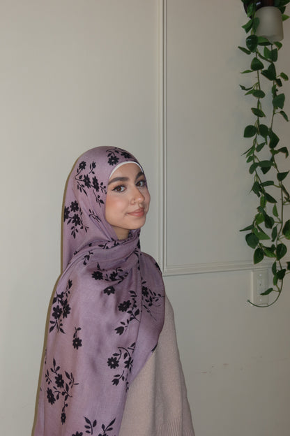 Purple Daisy Floral