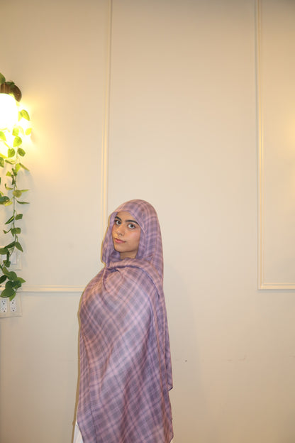 Lilac Blush Plaid