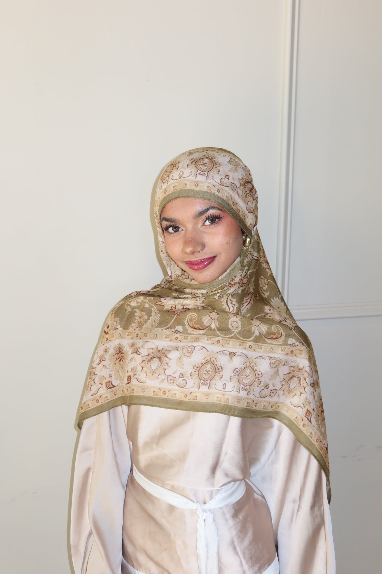 Olive Heirloom Pashmina