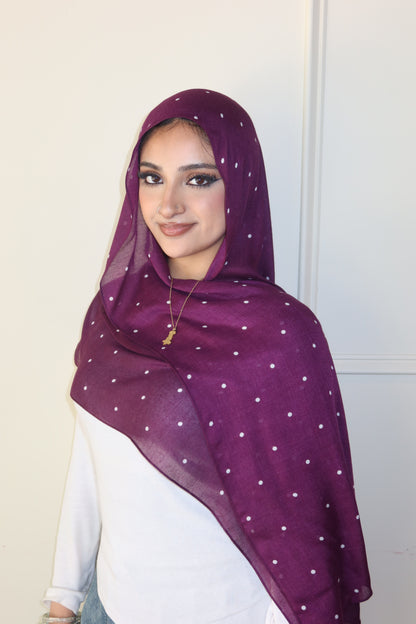 Purple Polka Dot