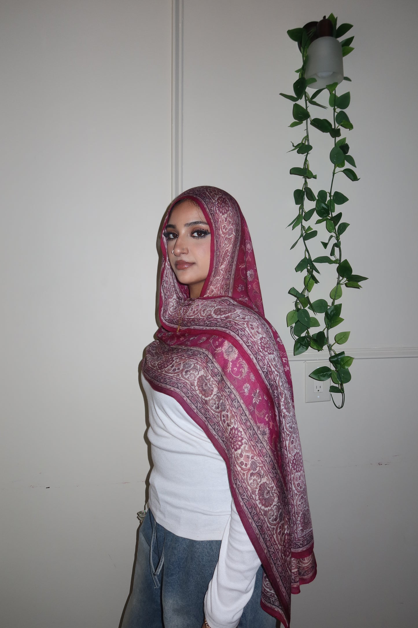 Fuchsia Pashmina