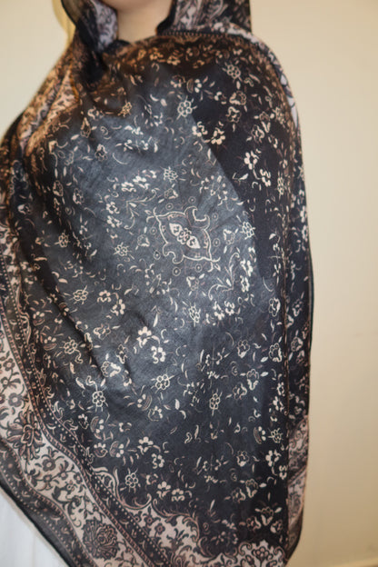 Black Elegance Pashmina