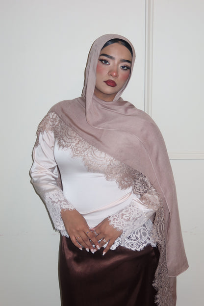 Nude Mink Lace