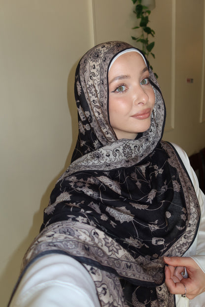 Black Taupe Pashmina