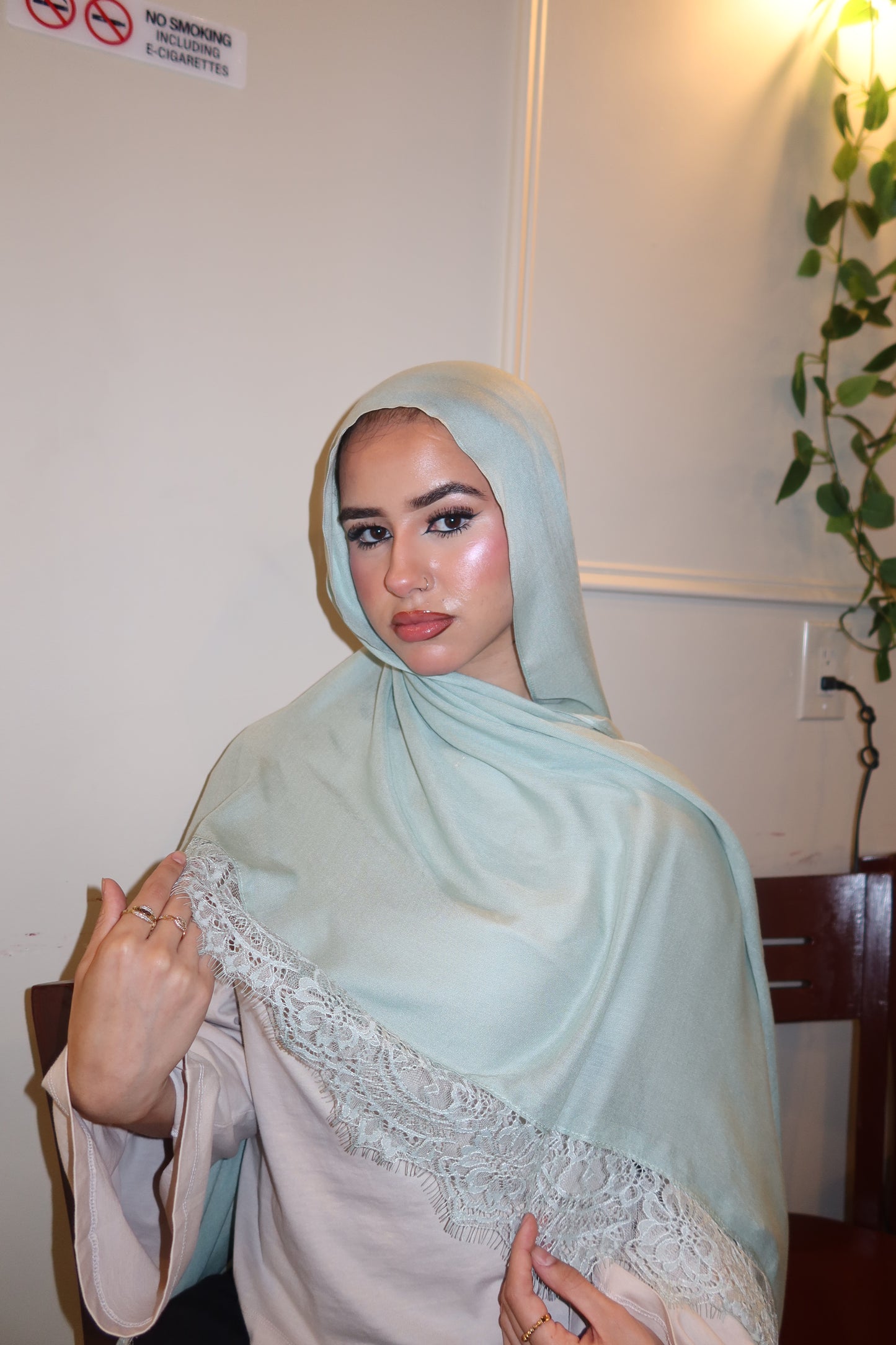 Mint Green Lace