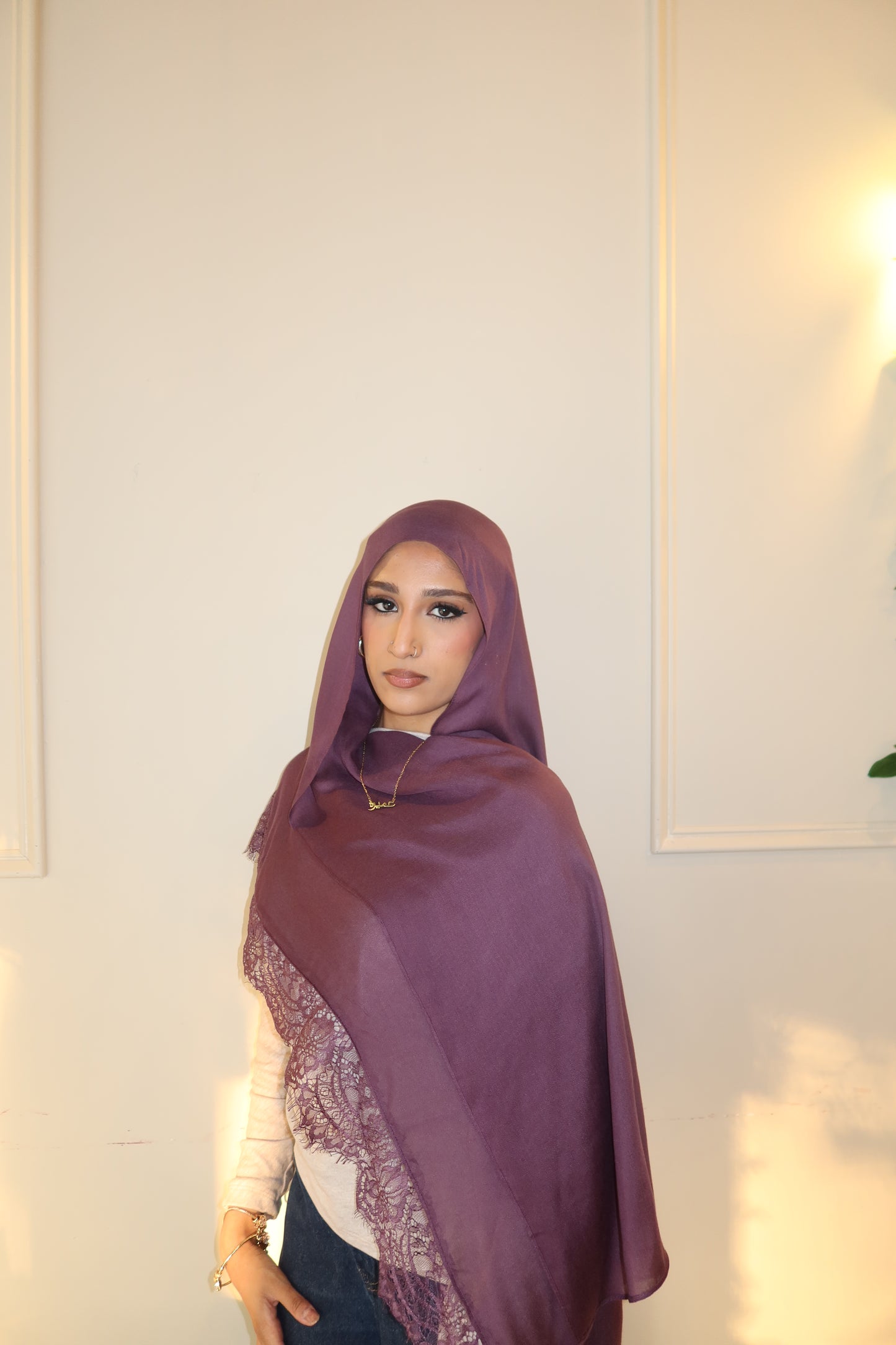 Dusty Plum Lace