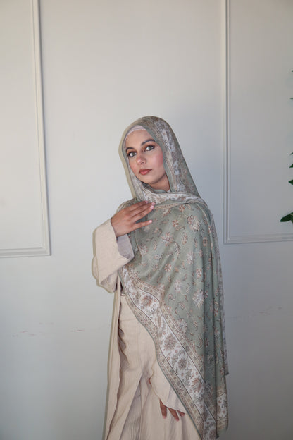 Soft Sage Pashmina