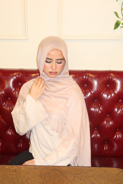 Champagne Blush Lace