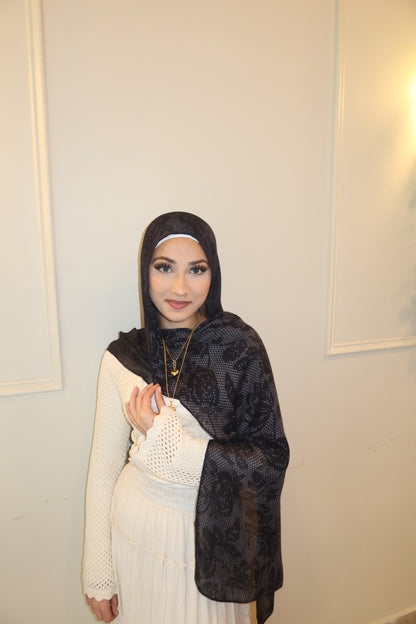Black Vintage Lace