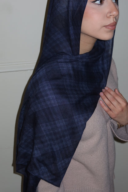 Navy Blue Plaid