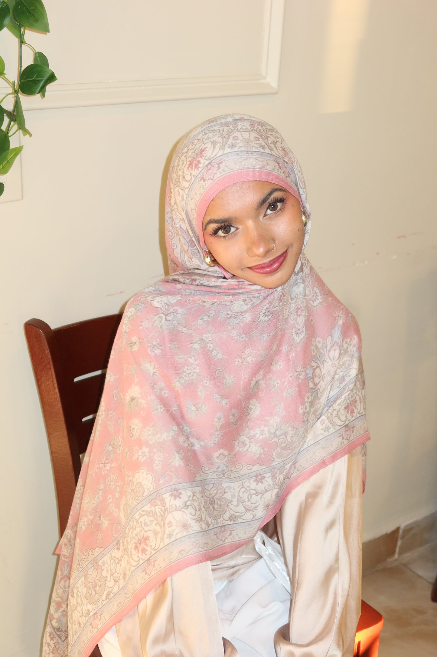 Pink Glory Pashmina