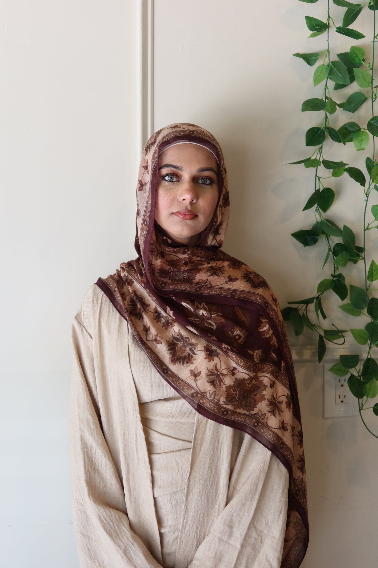 Chocolate Autumn Pashmina