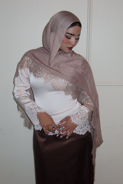 Nude Mink Lace