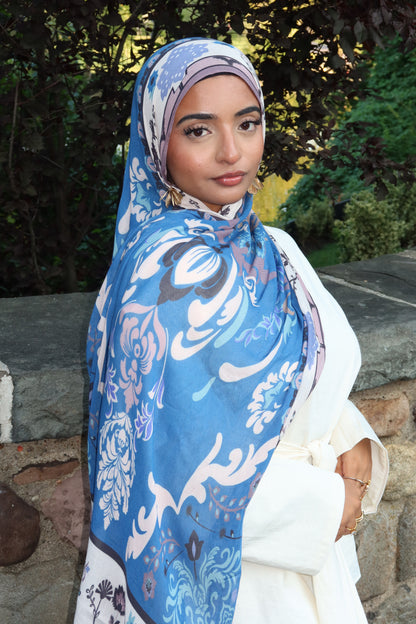 Sapphire Blue Pashmina