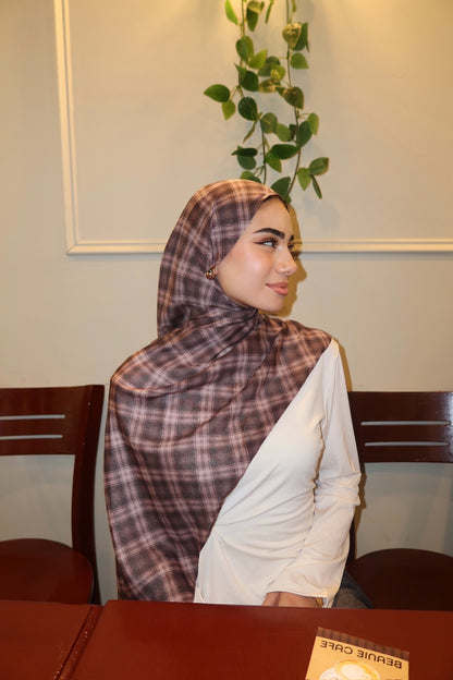 Rosewood Truffle Plaid