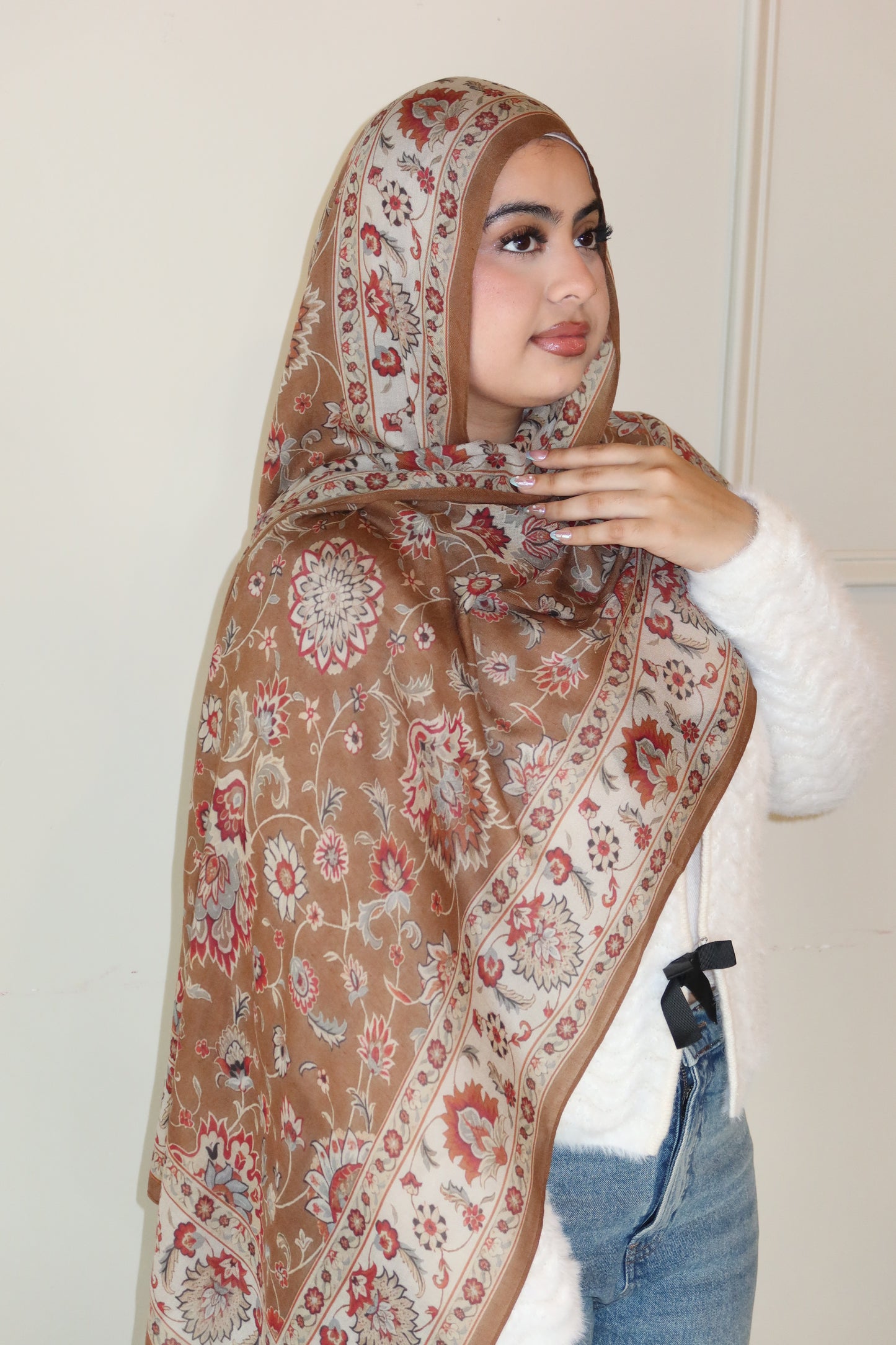 Maple Bloom Pashmina