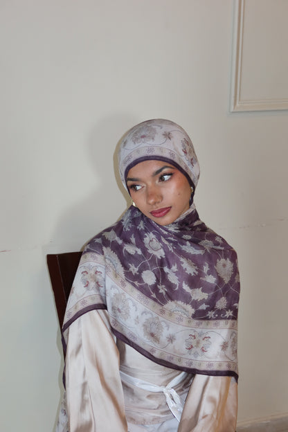 Plum Haze Pashmina