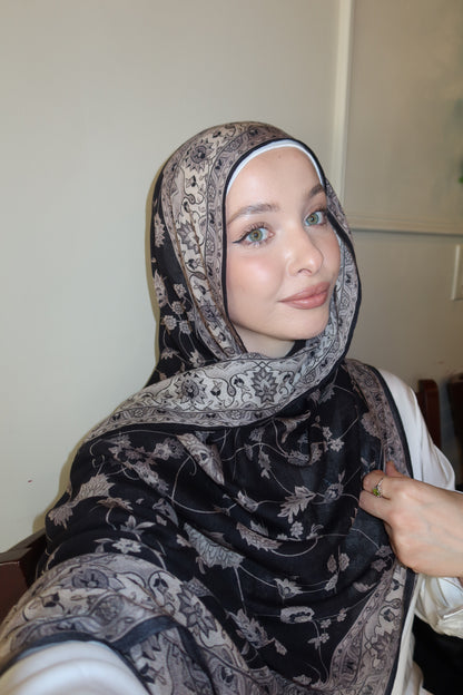 Black Taupe Pashmina