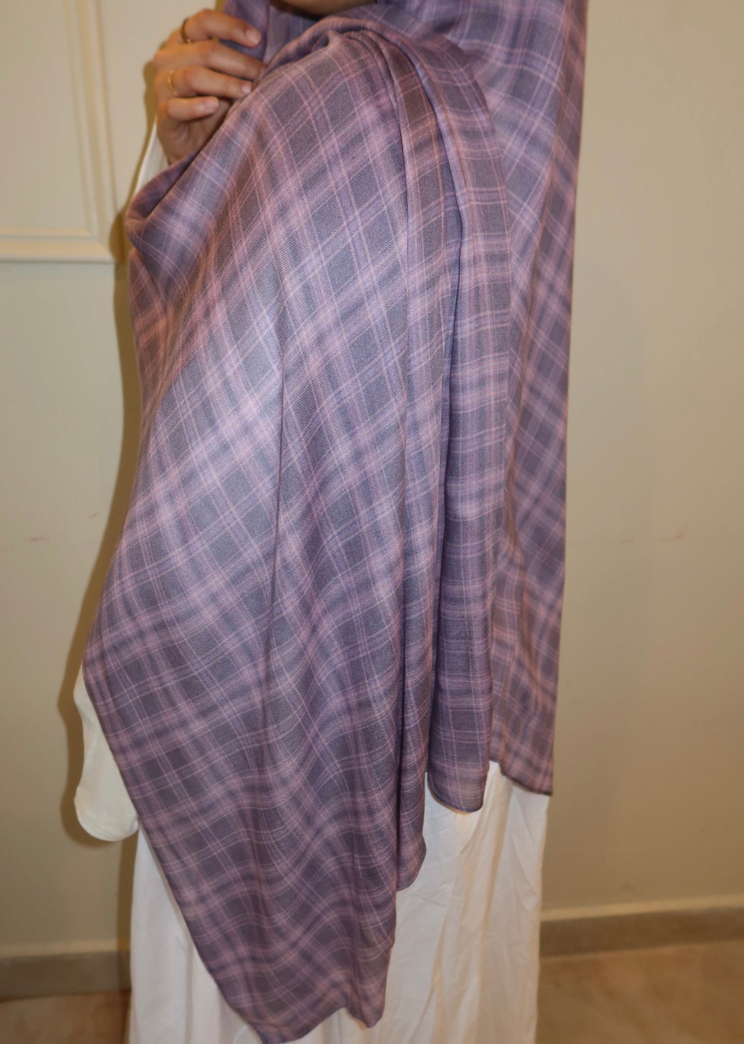 Lilac Blush Plaid