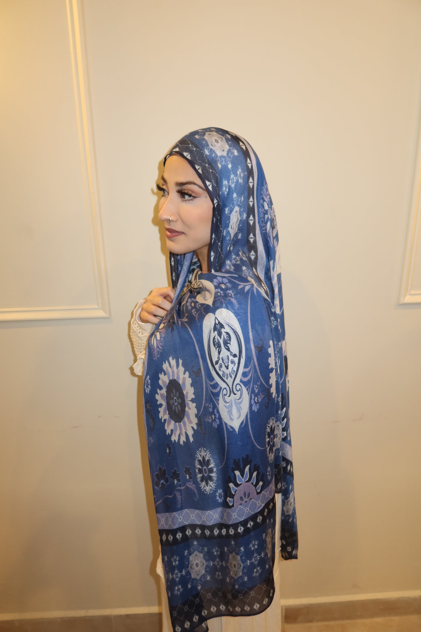 Royal Blue Pashmina