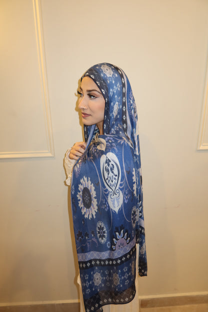 Royal Blue Pashmina