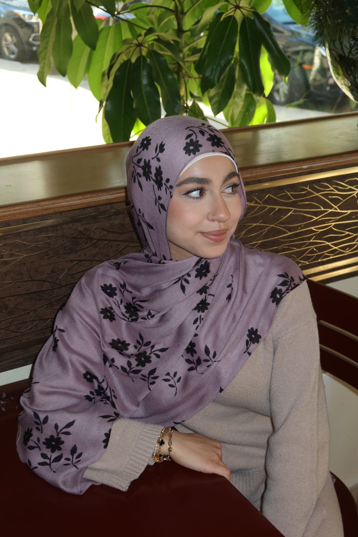 Purple Daisy Floral
