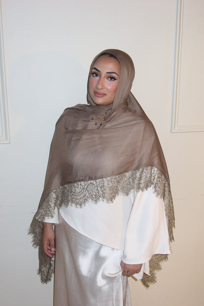 Moss Olive Lace