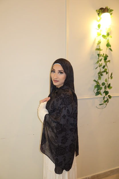 Black Vintage Lace