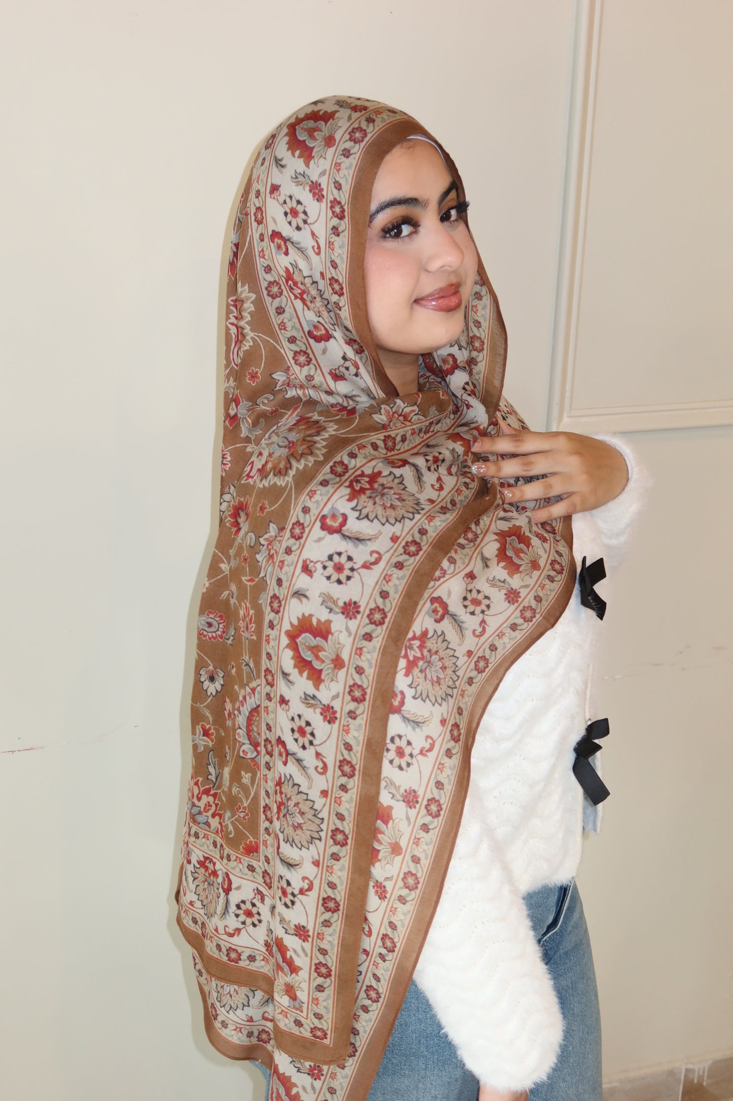 Maple Bloom Pashmina