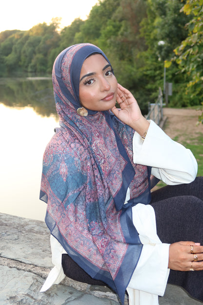Royal Teal Pashmina