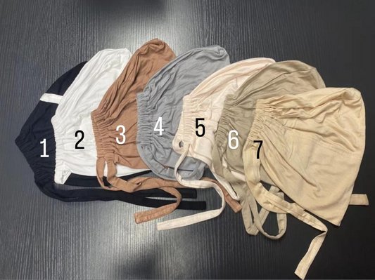 Tie Back Under Caps