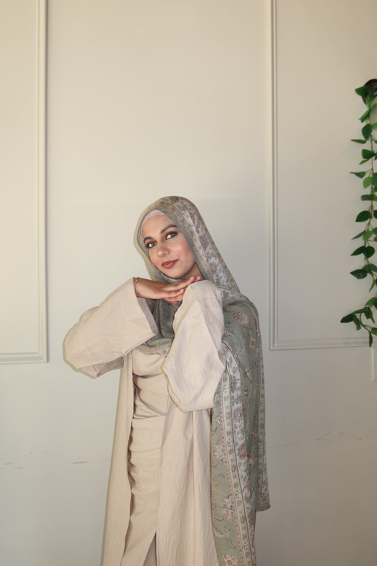 Soft Sage Pashmina