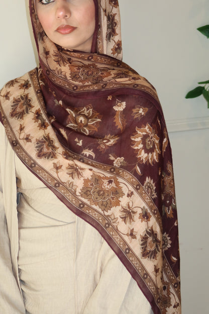 Chocolate Autumn Pashmina