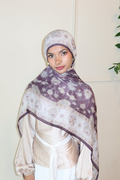 Plum Haze Pashmina