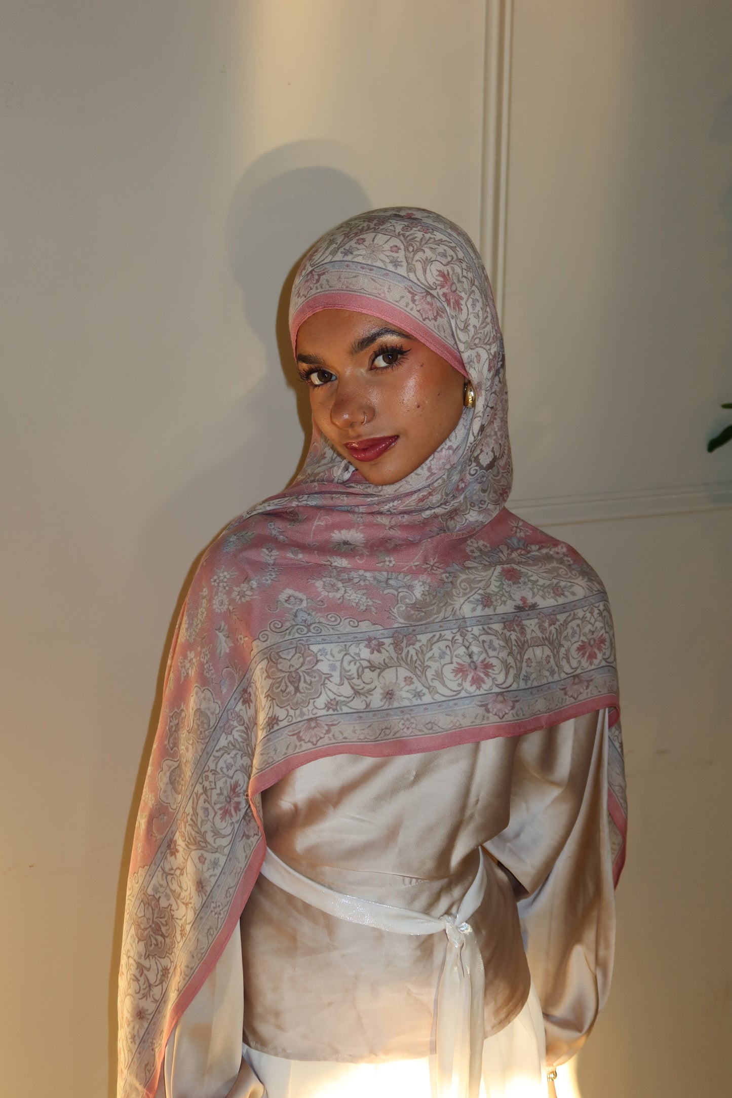 Pink Glory Pashmina