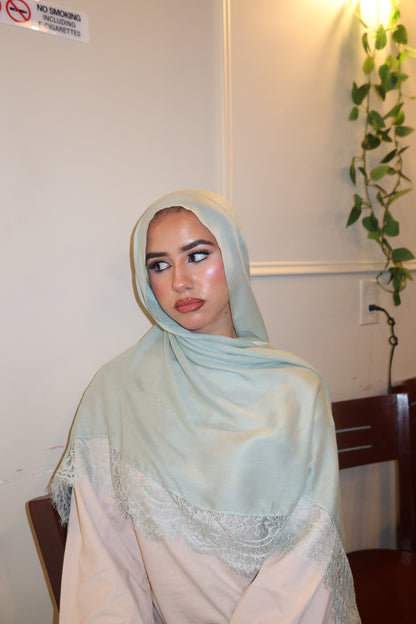 Mint Green Lace