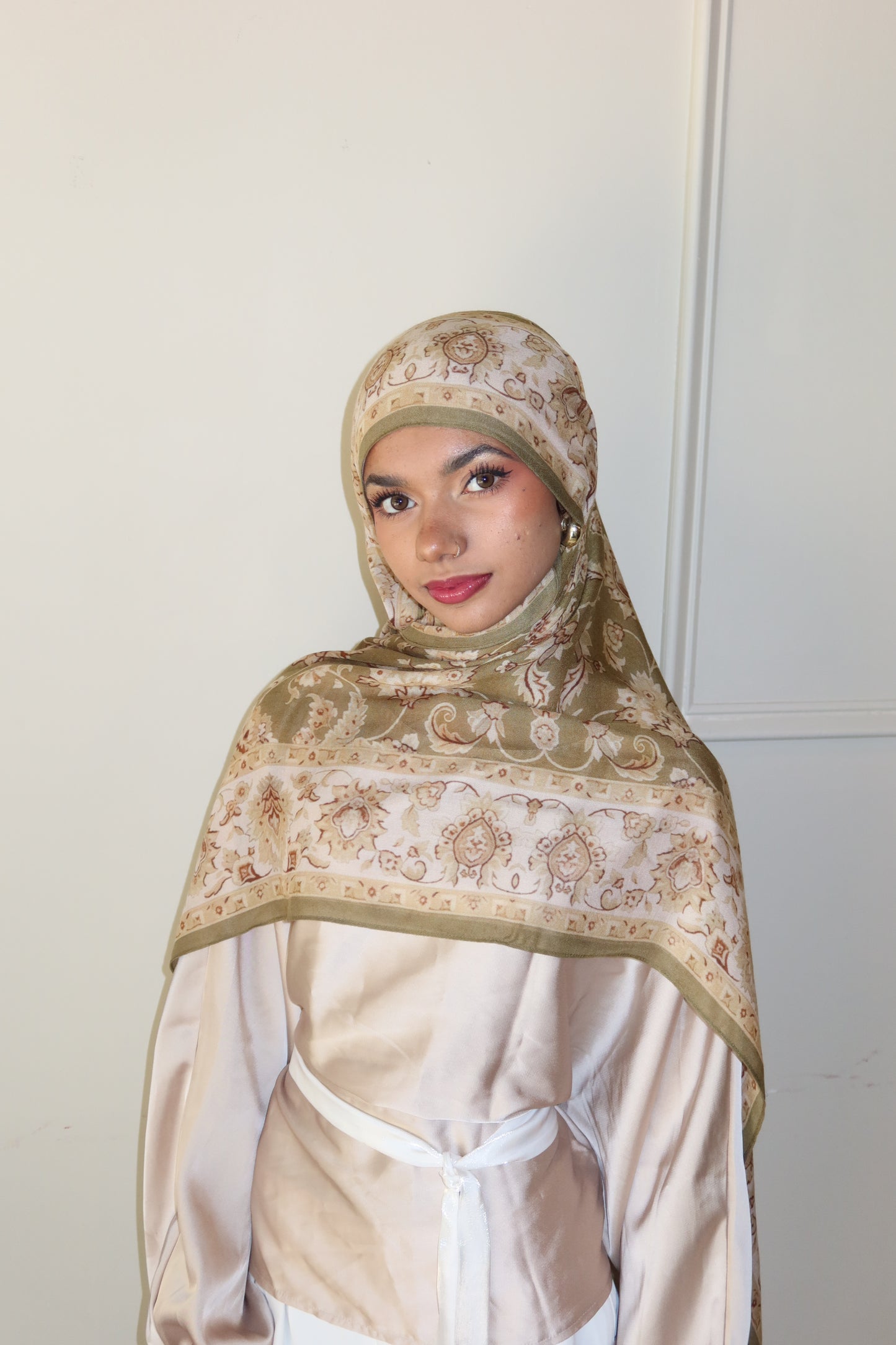 Olive Heirloom Pashmina