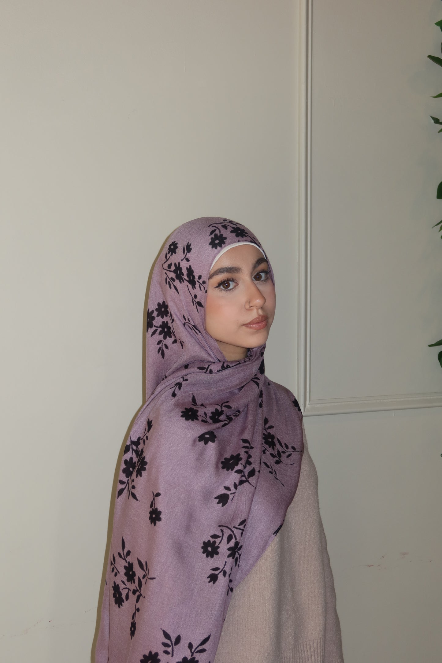Purple Daisy Floral